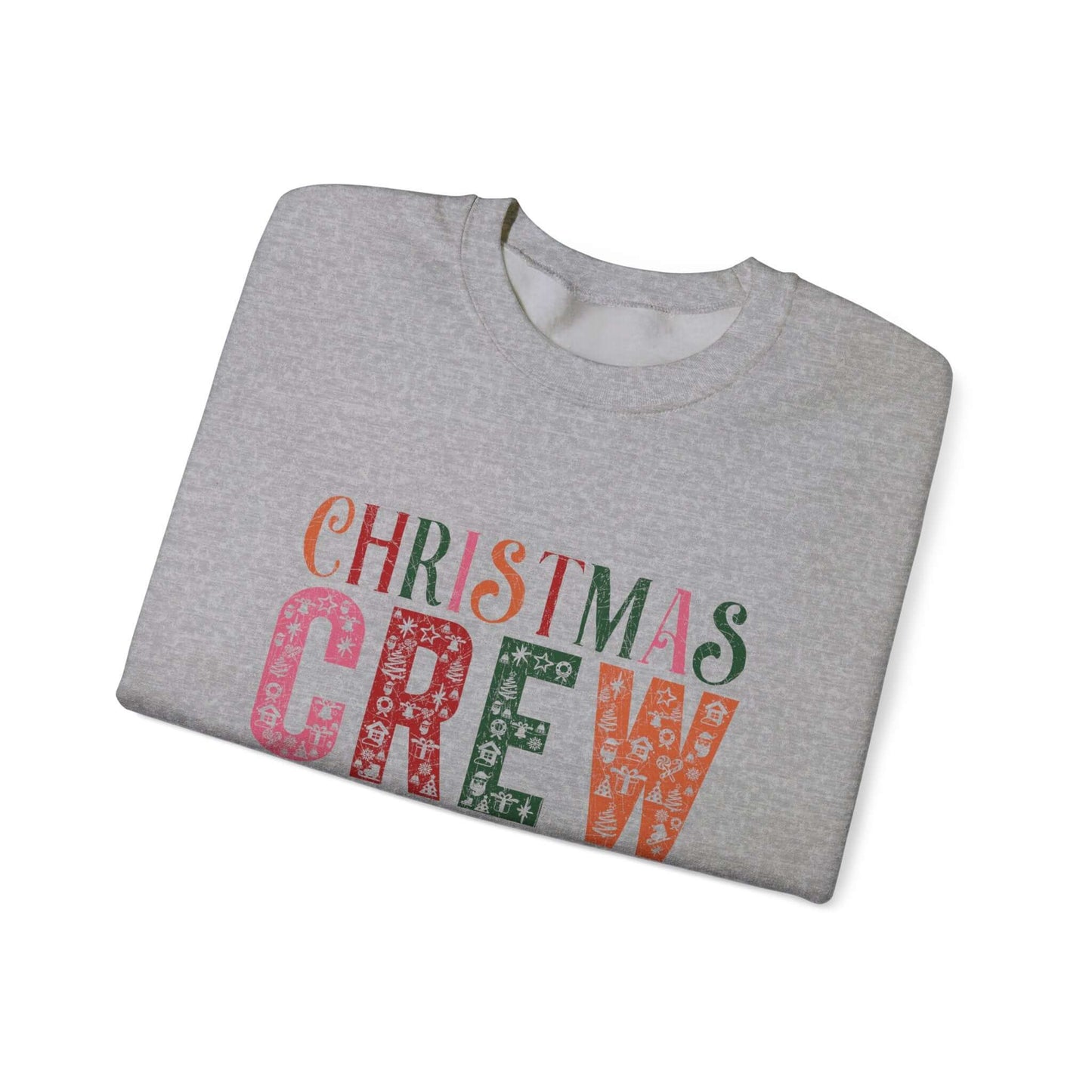 Christmas Crew Sweatshirt, Winter Festive Sweater, Xmas Gift Idea - PopCultureByDesign36