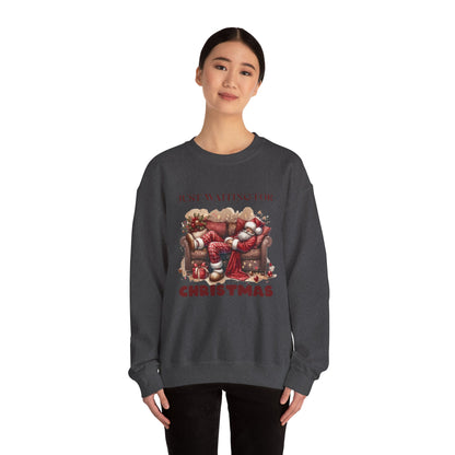Just Waiting For Christmas Sweatshirt,Santa Clause Shirt ,Funny Christmas Shirt - PopCultureByDesign36