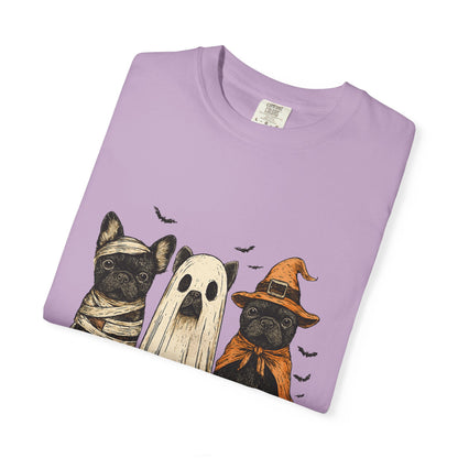 French Puppies Halloween T-shirt, Cute Frenchie Halloween, Dog Lover Shirt - PopCultureByDesign36