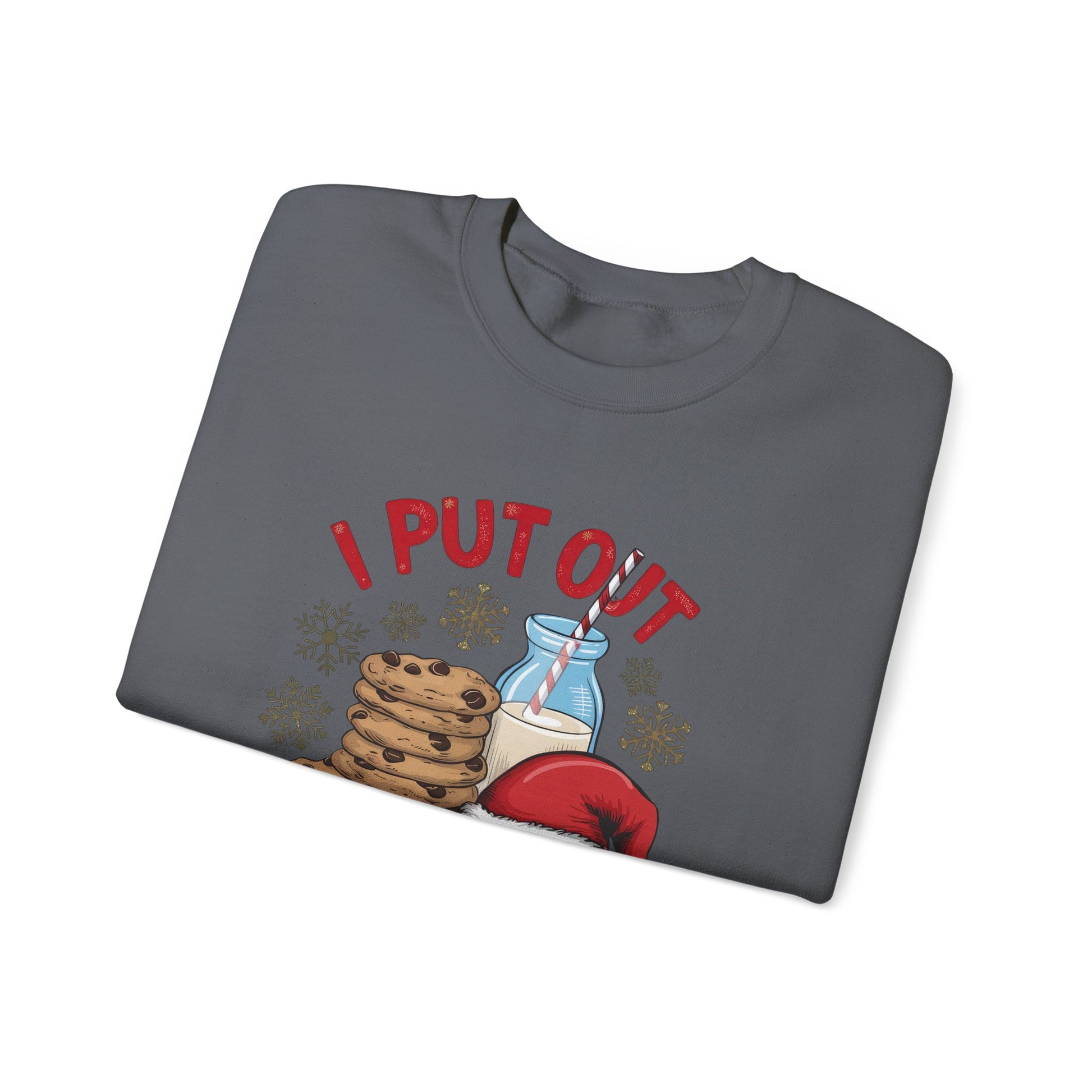 I Put Out For Santa Sweatshirt, Funny Christmas Shirt, Funny Santa Shirt - PopCultureByDesign36