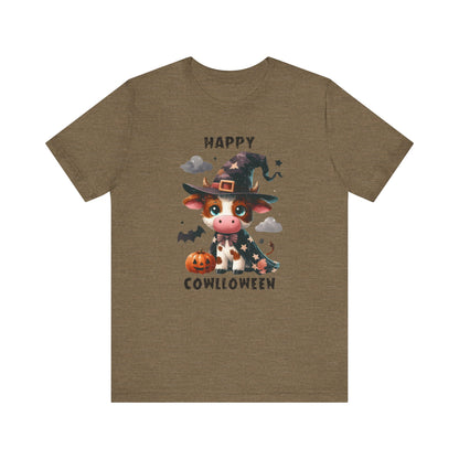 Happy Cowlloween, Cow alovers Halloween Shirt, Halloween Cow Shirt - PopCultureByDesign36