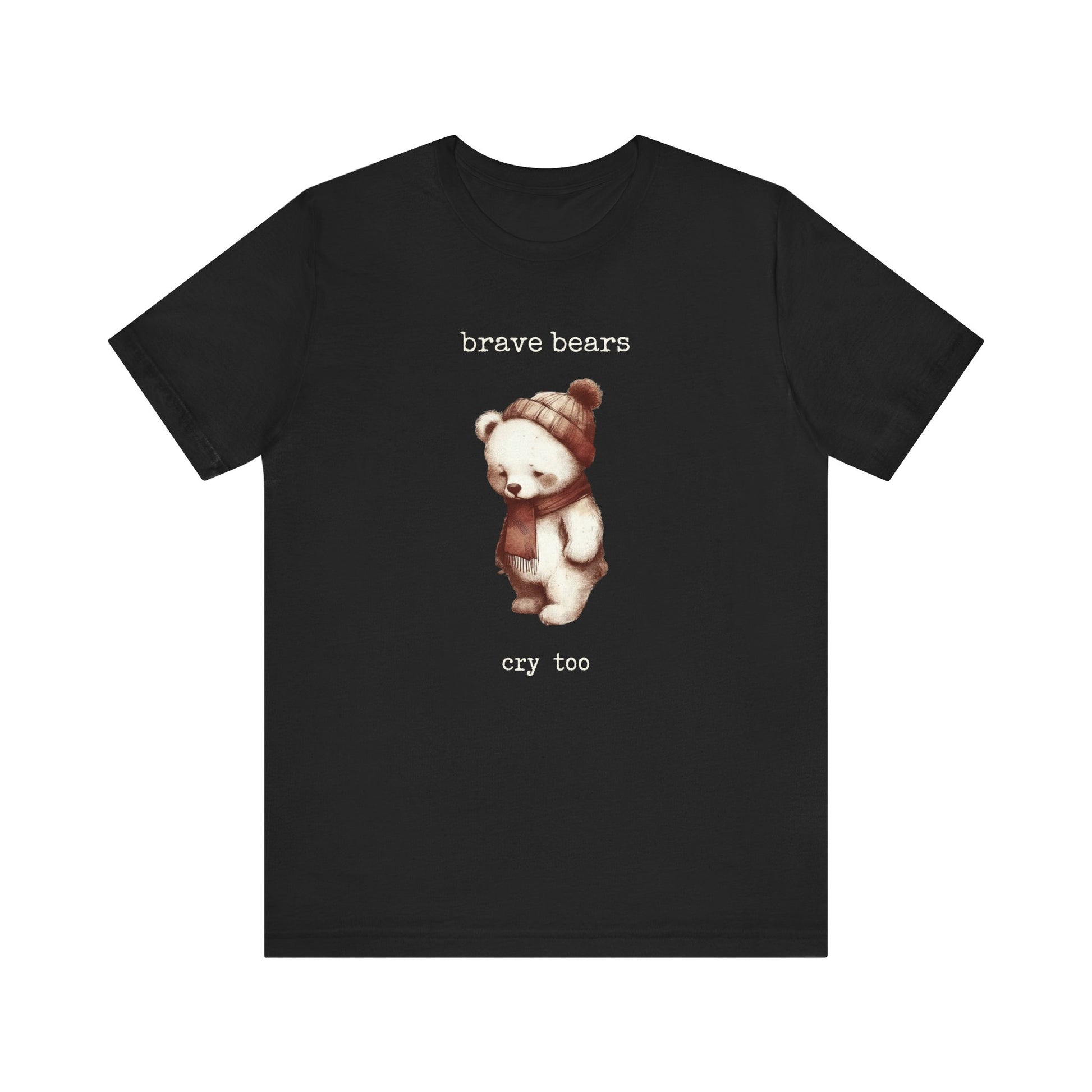 Brave Bears Cry Too Shirt, Vintage Bear Shirt, My tummy Hurts Shirt - PopCultureByDesign36