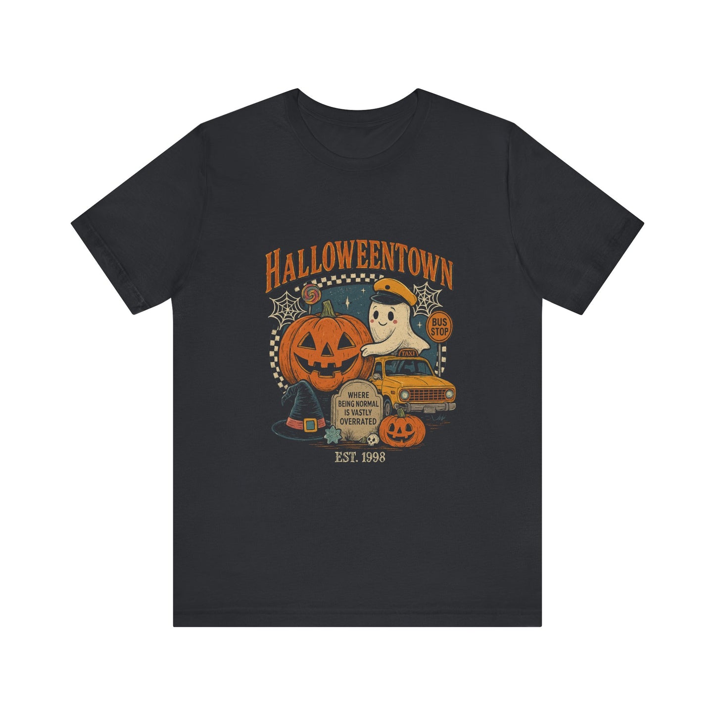 Cute Halloween Shirt, Halloweentown Travel Shirt, Retro Halloween Shirt - PopCultureByDesign36