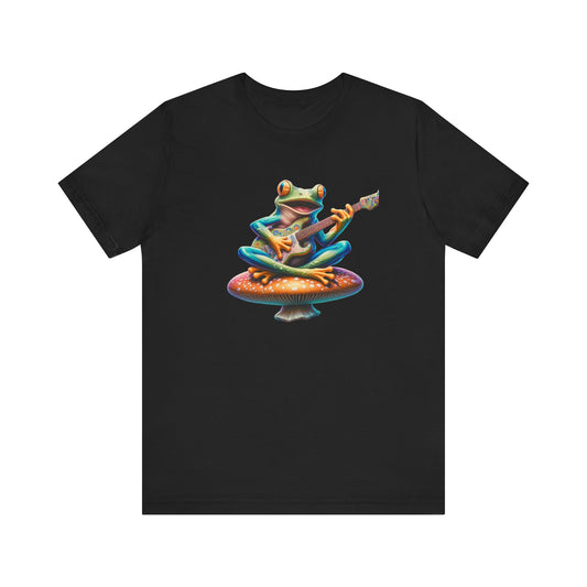 Hippie Shirt, Hippie Frog T-Shirt, Frog Lover Gift - PopCultureByDesign36
