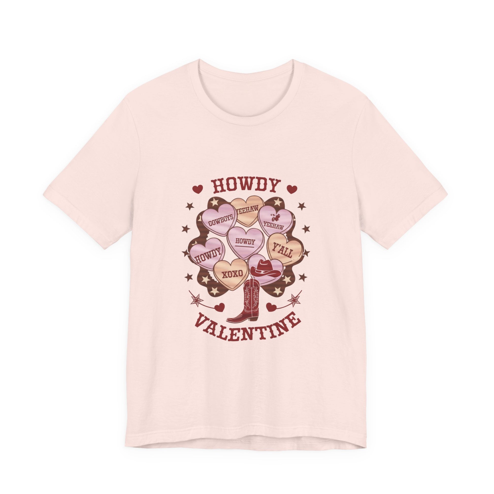 Candy Heart Shirt, Valentine's Day Gift, Country Conversation Hearts Shirt - PopCultureByDesign36
