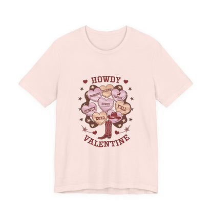 Candy Heart Shirt, Valentine's Day Gift, Country Conversation Hearts Shirt - PopCultureByDesign36