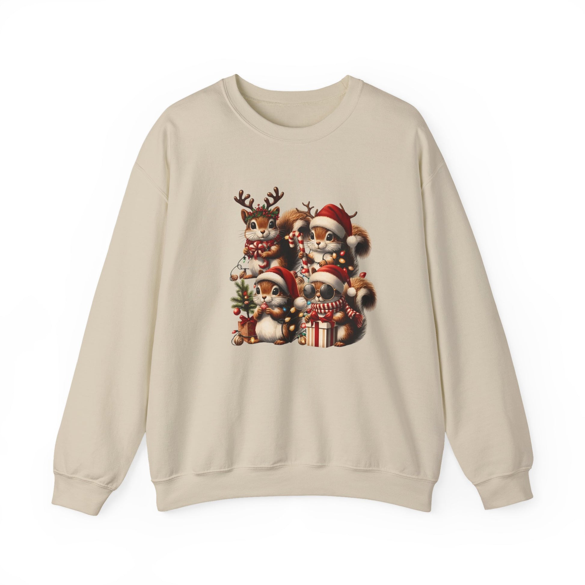 Funny Chipmunks Nut House Christmas Tee Shirt, Chipmunk Xmas Holiday Shirts - PopCultureByDesign36
