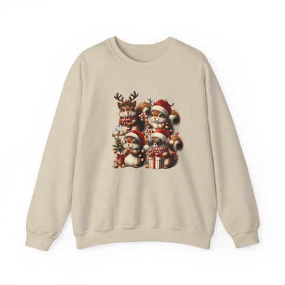 Funny Chipmunks Nut House Christmas Tee Shirt, Chipmunk Xmas Holiday Shirts - PopCultureByDesign36