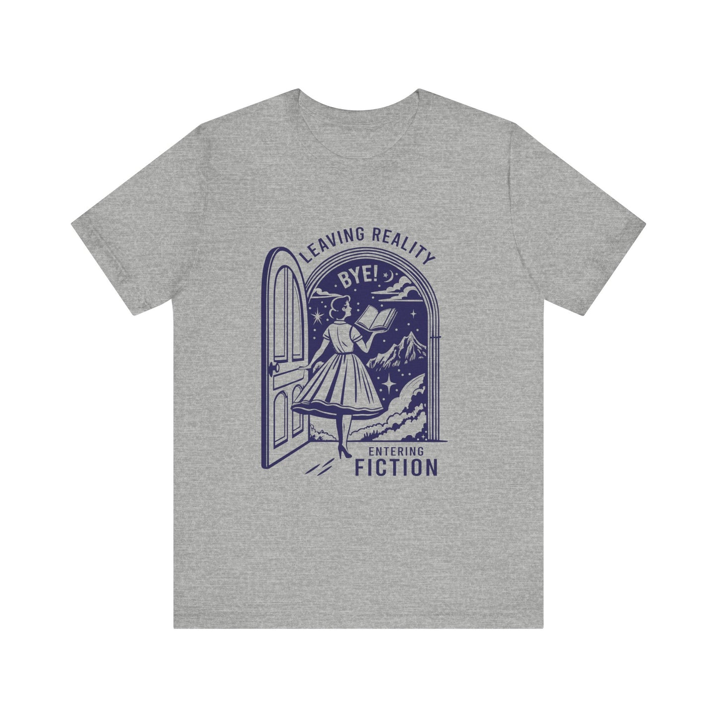 Leaving Reality, A Well Read Woman Shirt, Reading Shirt, Librarian Shirt - PopCultureByDesign36
