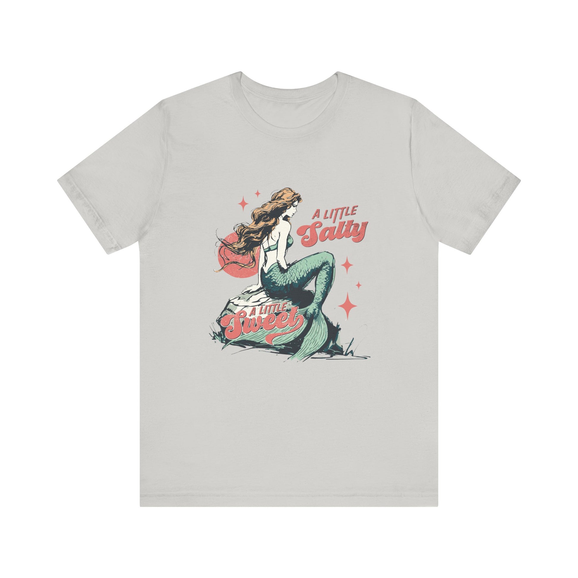 Mermaid TShirt, Summer Vibes Mermaid Shirt, Beach Sea Life - PopCultureByDesign36