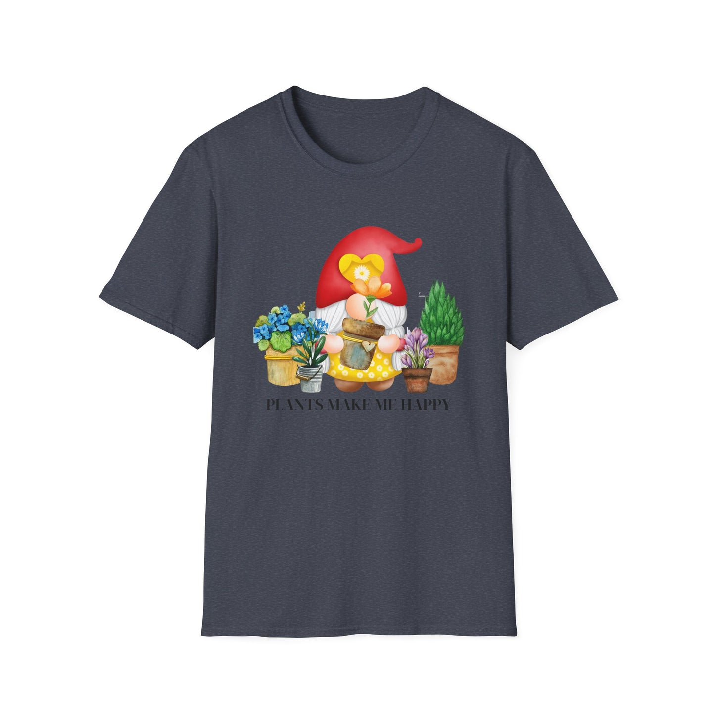 Plants make me happy, Funny Gardening Shirt, Botanic Shirt, Gift for Plant Lover - PopCultureByDesign36