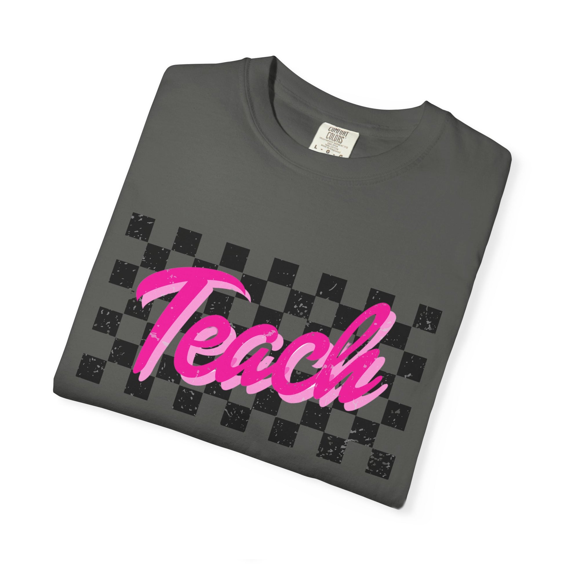 Comfort Colors Teach Shirt, Cute New Teacher Shirt, Teacher Appreciation - PopCultureByDesign36