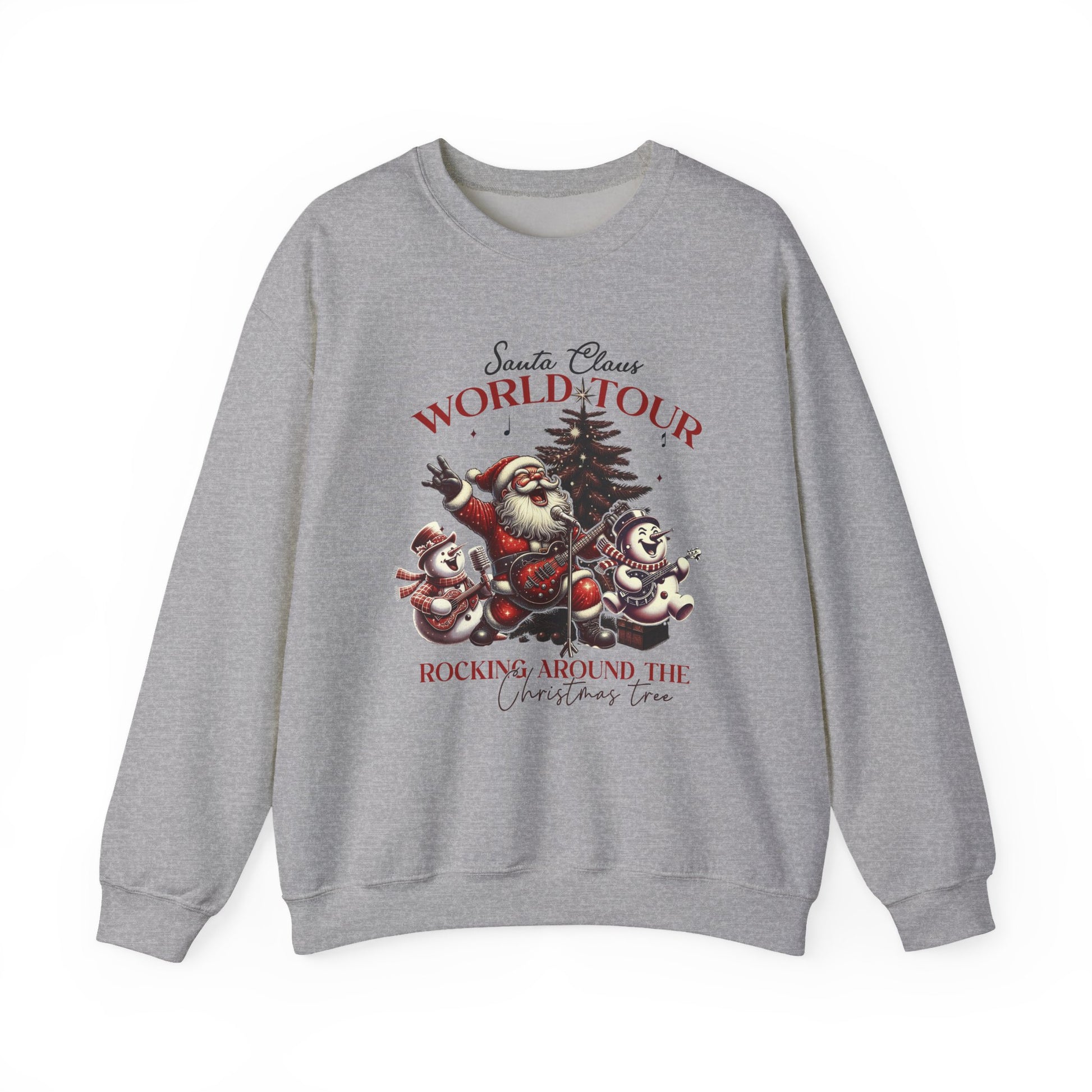 Santa Claus World Tour Christmas Shirt, Santa Claus Shirt, Funny Santa Christmas Shirt - PopCultureByDesign36
