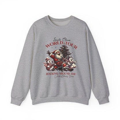 Santa Claus World Tour Christmas Shirt, Santa Claus Shirt, Funny Santa Christmas Shirt - PopCultureByDesign36