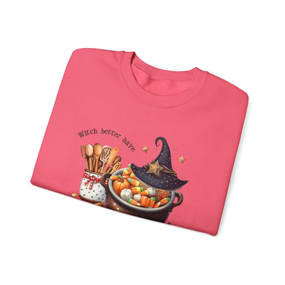 Halloween Trick or Treat Sweatshirt, Halloween Candy Sweatshirt - PopCultureByDesign36