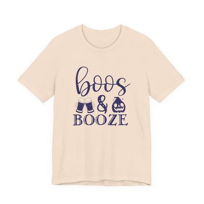 Booze And Boos shirt, Retro Halloween Shirt, Halloween Gift - PopCultureByDesign36