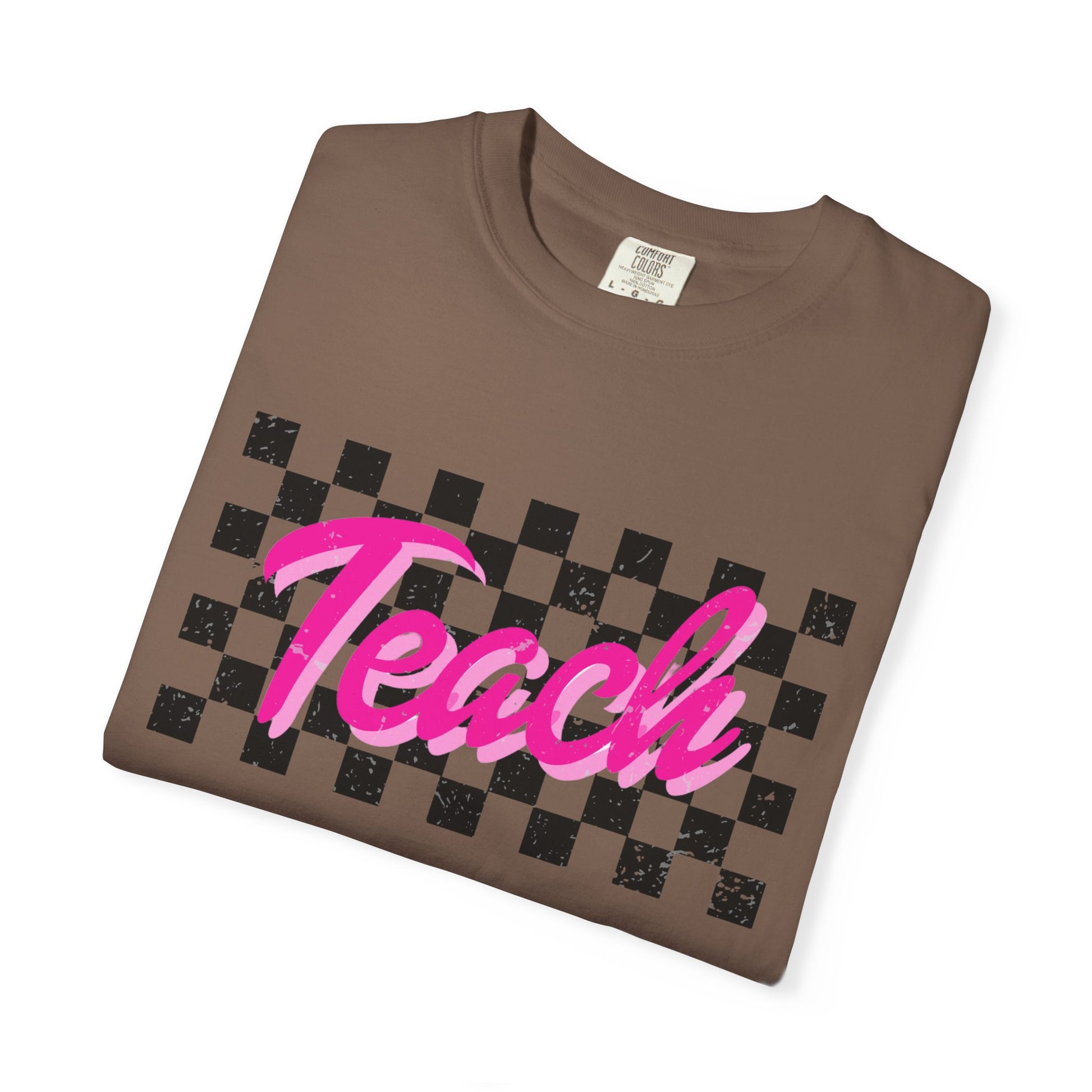 Comfort Colors Teach Shirt, Cute New Teacher Shirt, Teacher Appreciation - PopCultureByDesign36