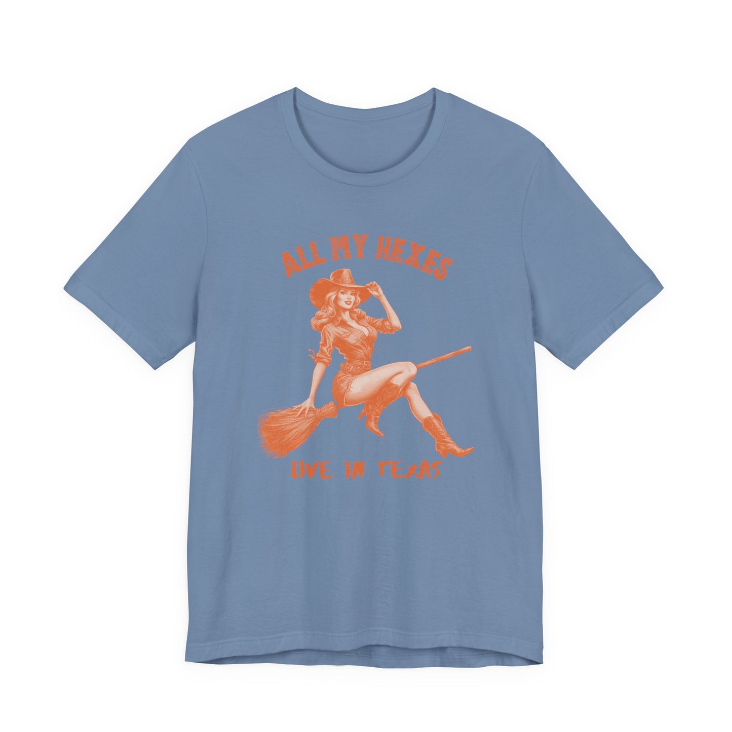 Witch Cowgirl Tee, Vintage Western Halloween T-Shirt, Witchy Vibes - PopCultureByDesign36