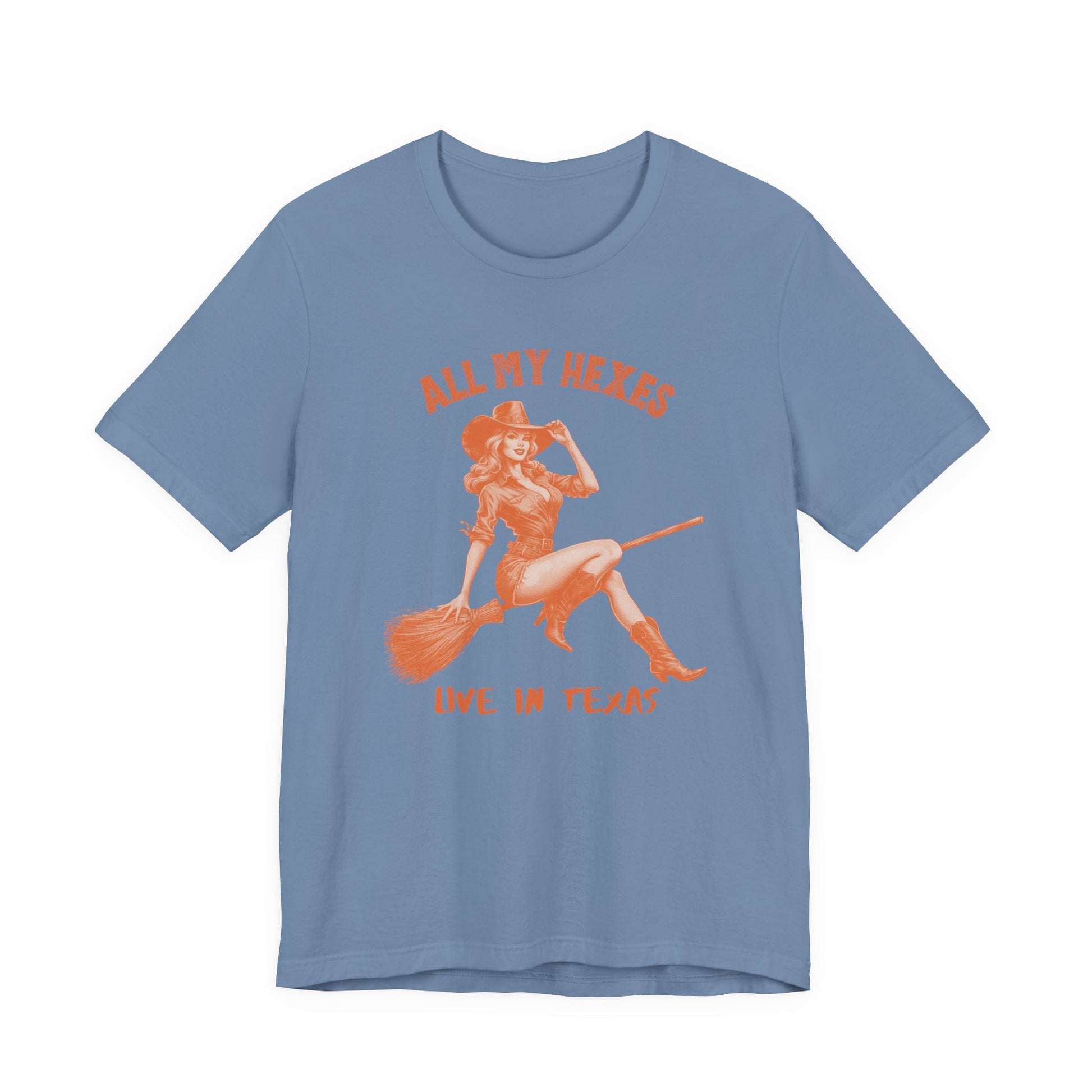 Witch Cowgirl Tee, Vintage Western Halloween T-Shirt, Witchy Vibes - PopCultureByDesign36
