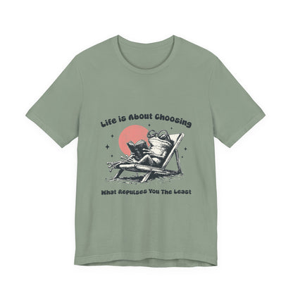 Funny Frog Reading Shirt, Sarcastic Frog Shirt, Frog with Glasses Shirt - PopCultureByDesign36