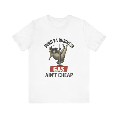 Funny Raccoon Pole Dancing Unisex Tee, Humorous Graphic Tee, - PopCultureByDesign36