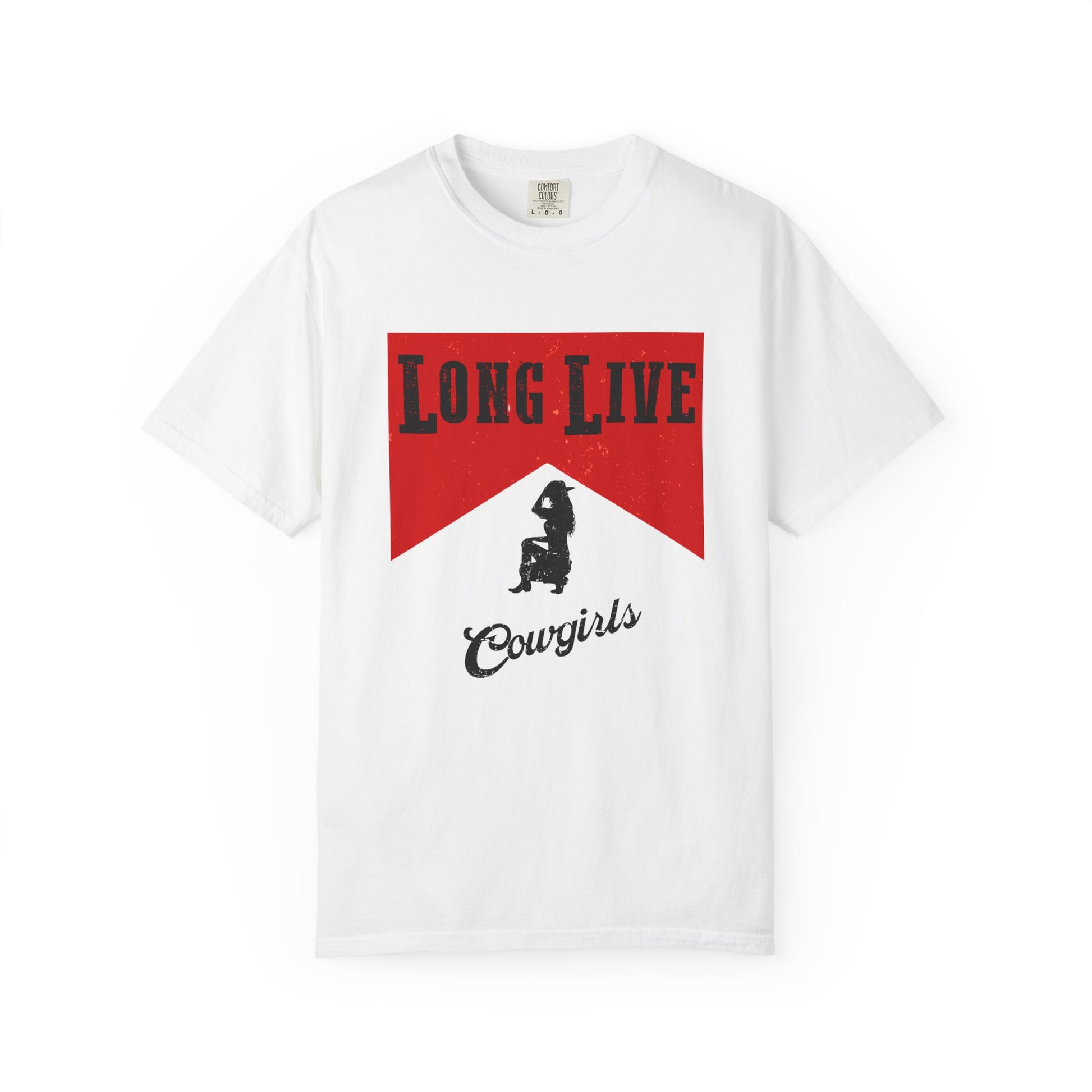 Comfort Colors Long Live Cowgirls western graphic shirt, Rodeo shirt - PopCultureByDesign36