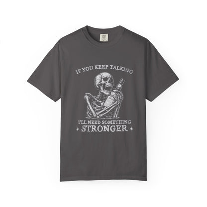 Skeleton Liquor T-shirt, Funny Drinking Tee, Alcohol Lover Gift - PopCultureByDesign36