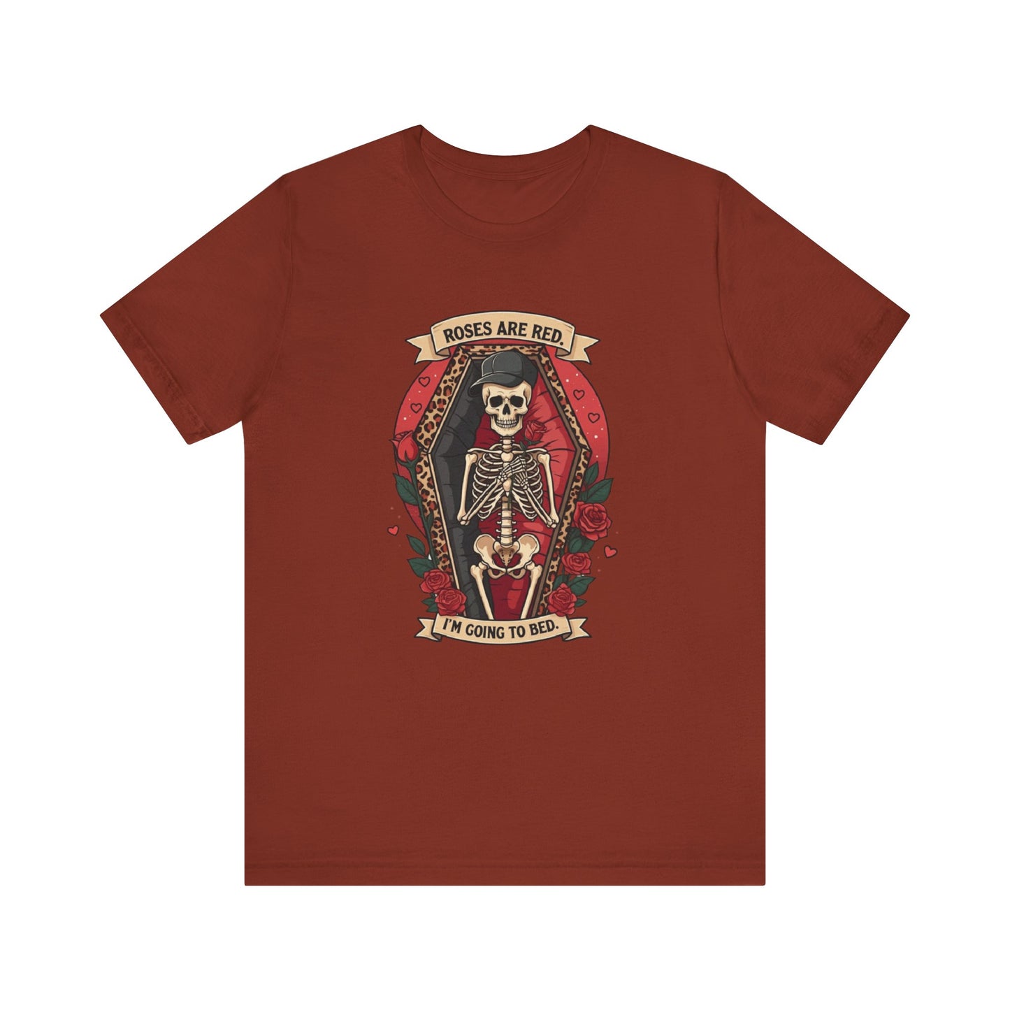 Valentine's Day Shirt, Funny Skeleton Valentines Shirt, I'm Dead Inside - PopCultureByDesign36