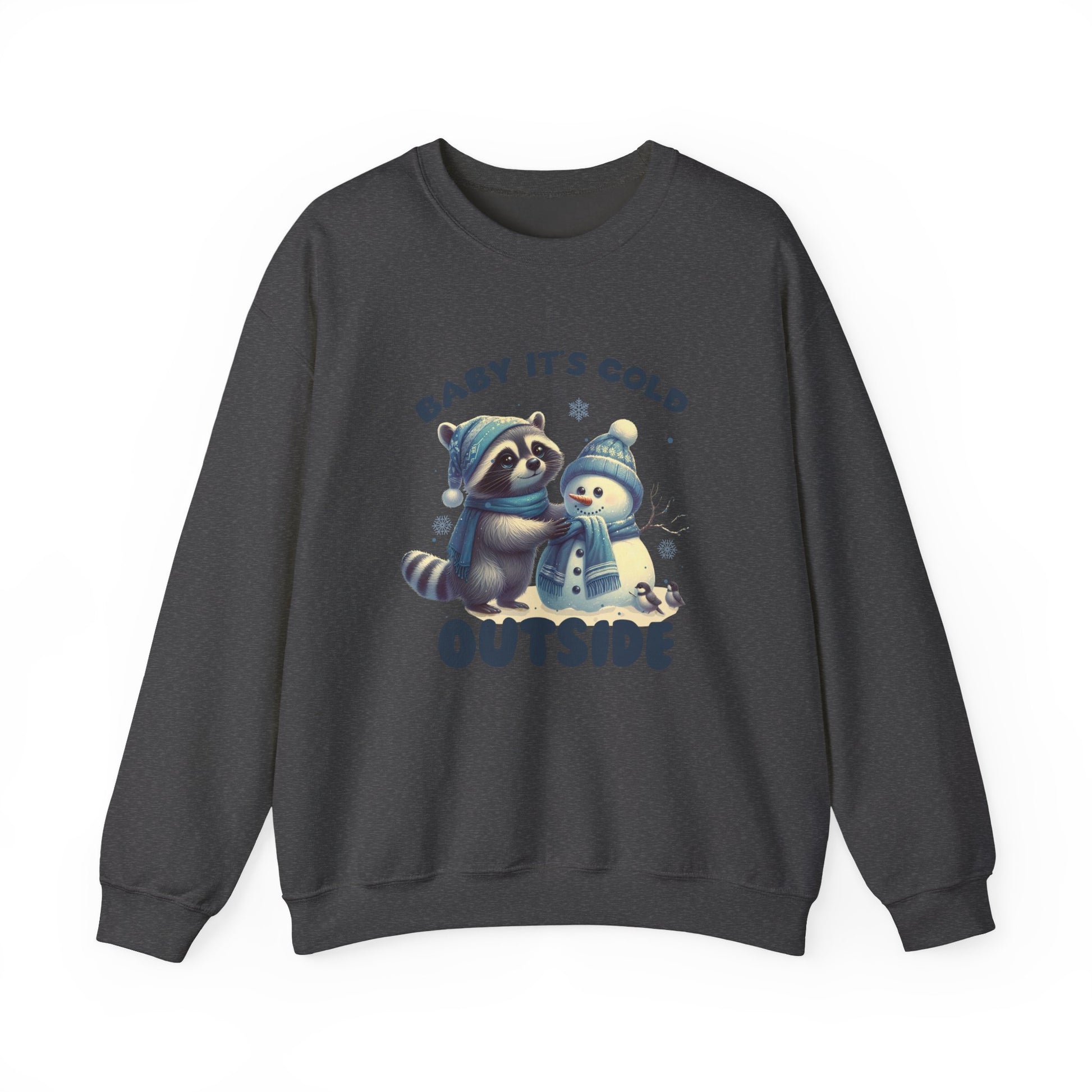 Baby Its Cold Outside Raccoon, Cute Christmas Raccoon, Winter Humor - PopCultureByDesign36