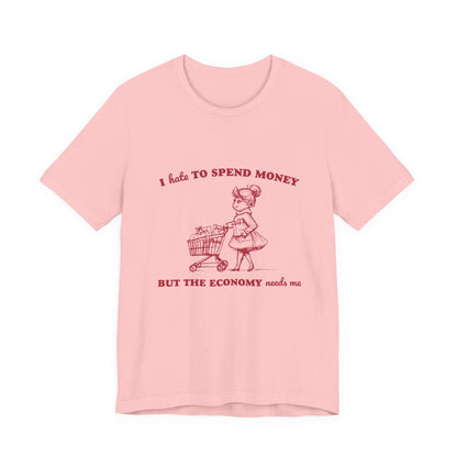 Retro Funny Woman T-Shirt, Hipster Shirt, Sarcasm Top