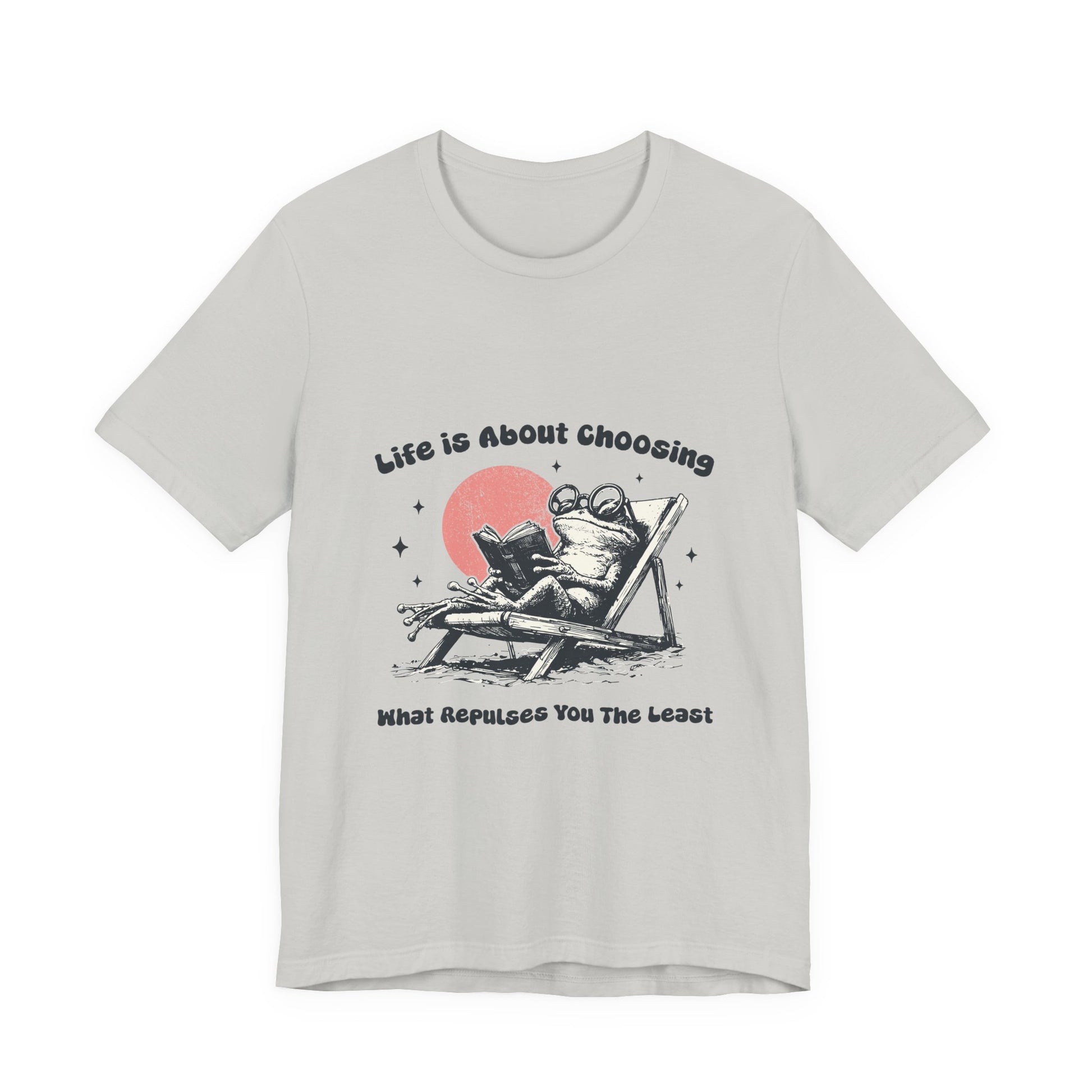 Funny Frog Reading Shirt, Sarcastic Frog Shirt, Frog with Glasses Shirt - PopCultureByDesign36