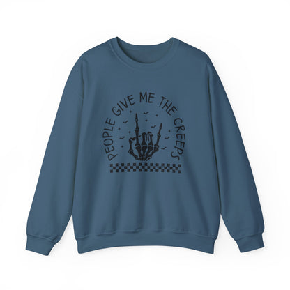 The Creeps Sweatshirt, Skeleton Hands Shirt, Skull Halloween Sweatshirt - PopCultureByDesign36