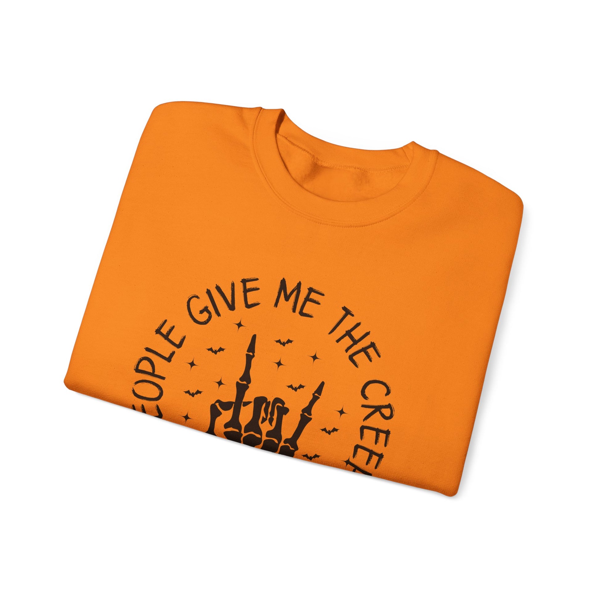 The Creeps Sweatshirt, Skeleton Hands Shirt, Skull Halloween Sweatshirt - PopCultureByDesign36
