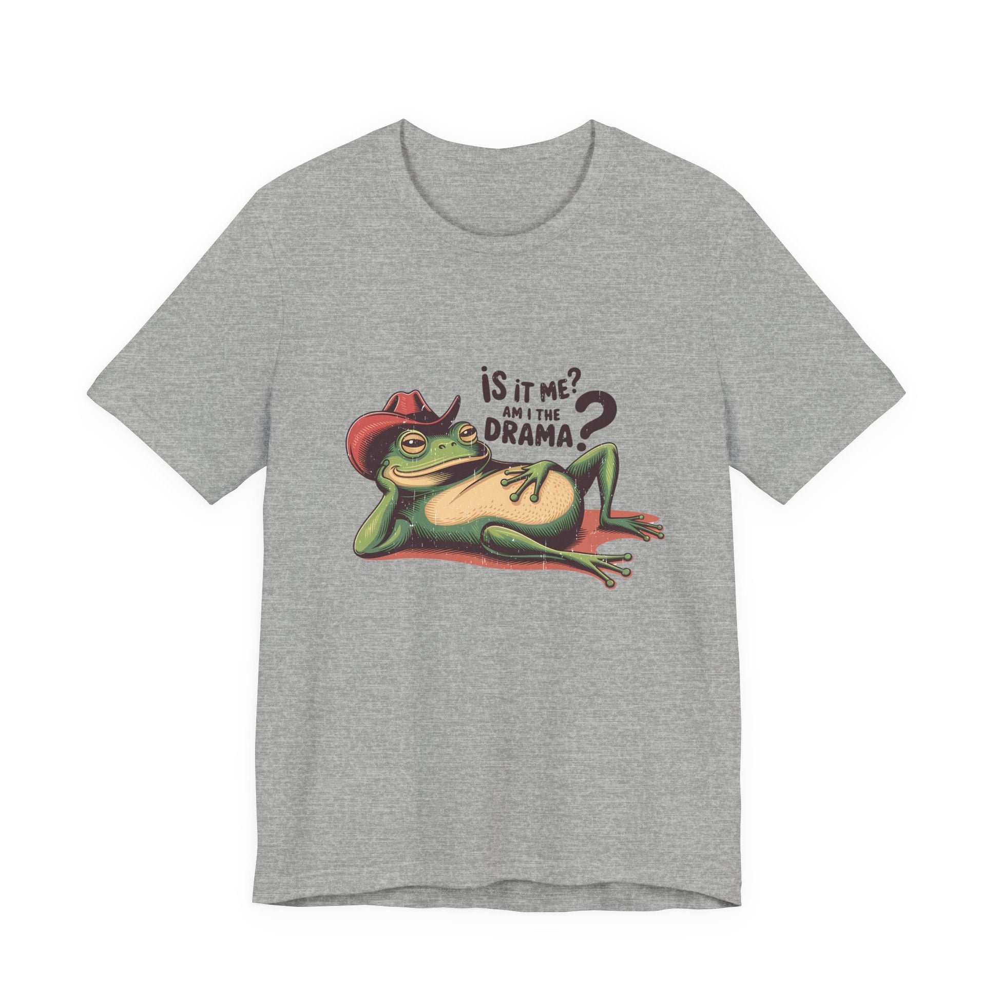 Am I The Drama Shirt, Funny Frog Joke T-Shirt, Meme Frog Shirt - PopCultureByDesign36