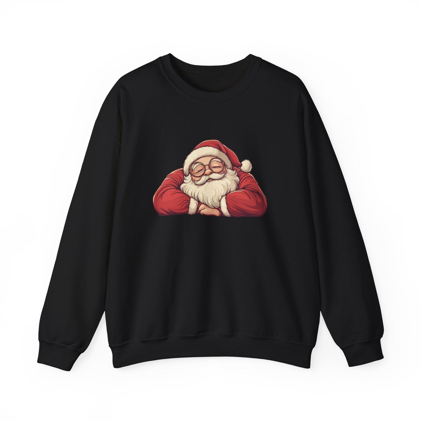 Retro Santa Sweatshirt, Vintage Santa Sweatshirt, Retro Christmas Santa - PopCultureByDesign36