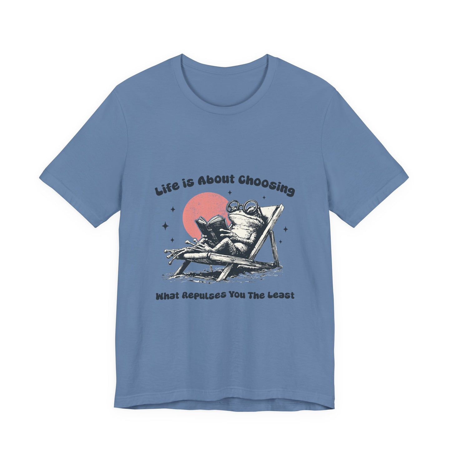 Funny Frog Reading Shirt, Sarcastic Frog Shirt, Frog with Glasses Shirt - PopCultureByDesign36