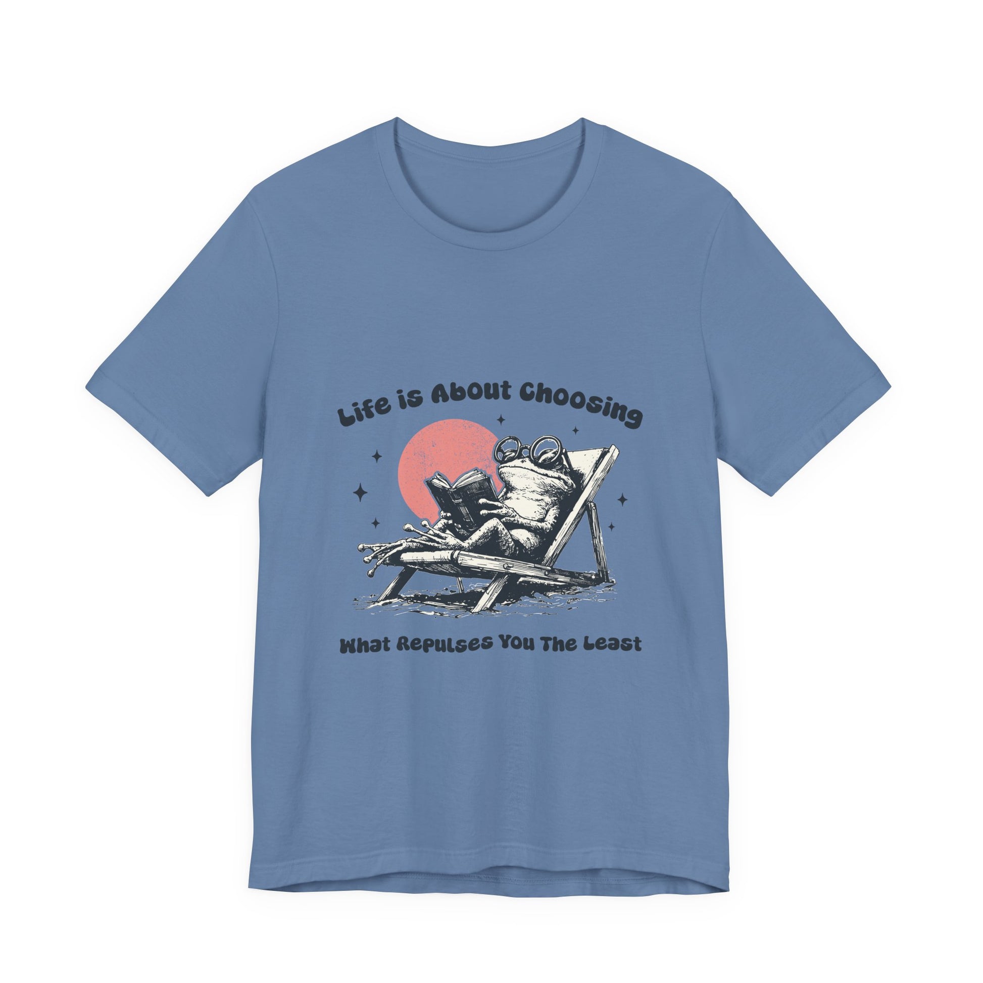 Funny Frog Reading Shirt, Sarcastic Frog Shirt, Frog with Glasses Shirt - PopCultureByDesign36