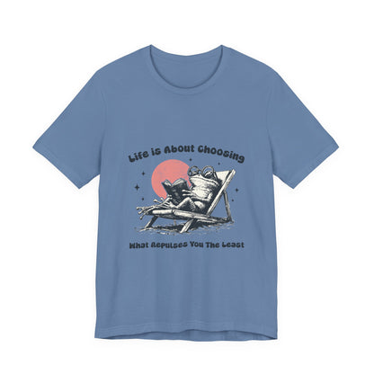 Funny Frog Reading Shirt, Sarcastic Frog Shirt, Frog with Glasses Shirt - PopCultureByDesign36