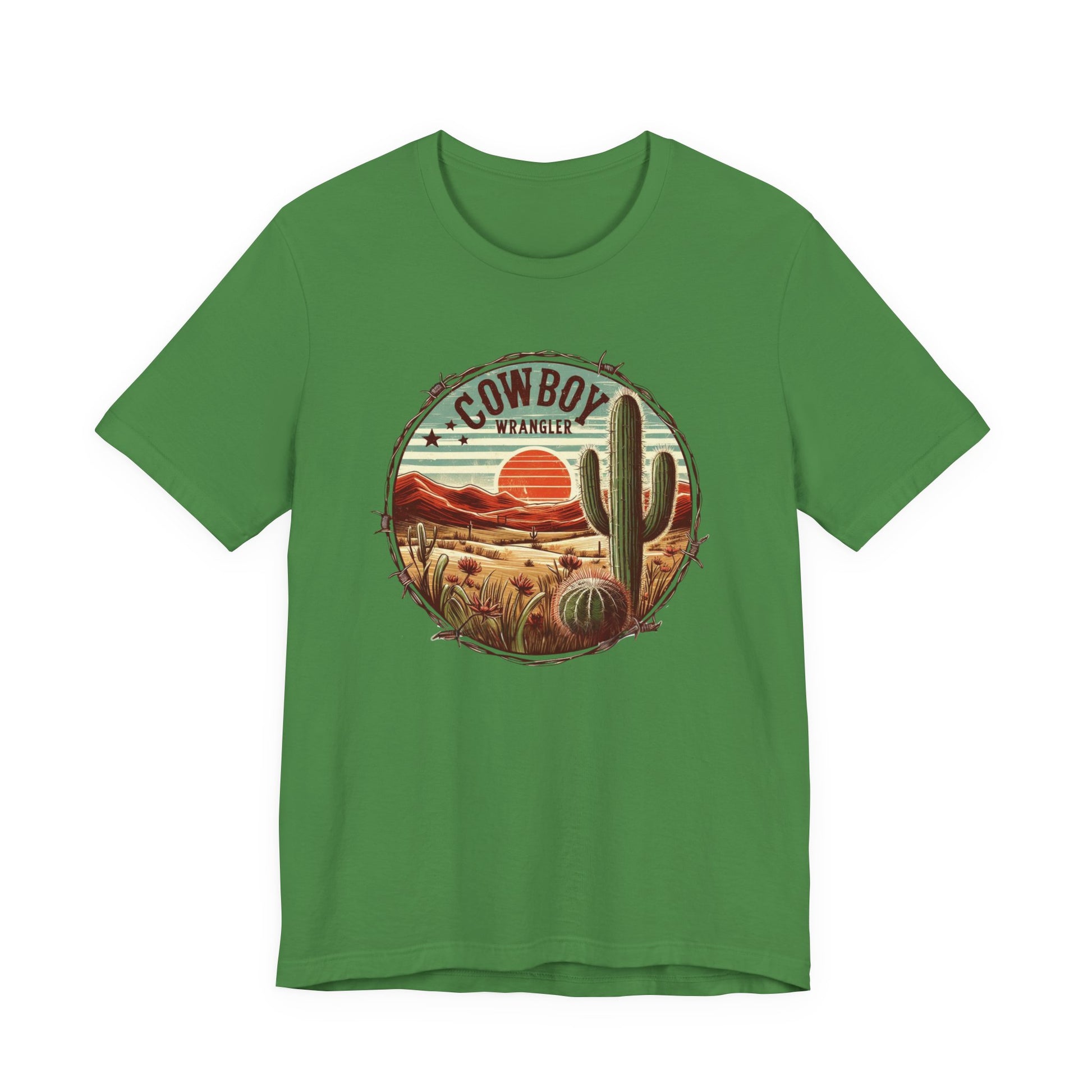 Cowboy Wrangler Shirt, Texas Shirt, Country Music Shirt, Western Shirt - PopCultureByDesign36