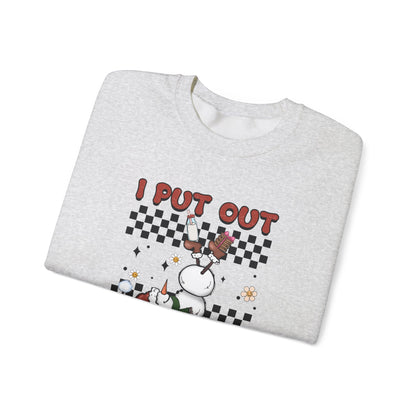 I Put Out For Santa Sweatshirt, Funny Christmas Sweatshirt, Funny Santa Sweatshirt - PopCultureByDesign36