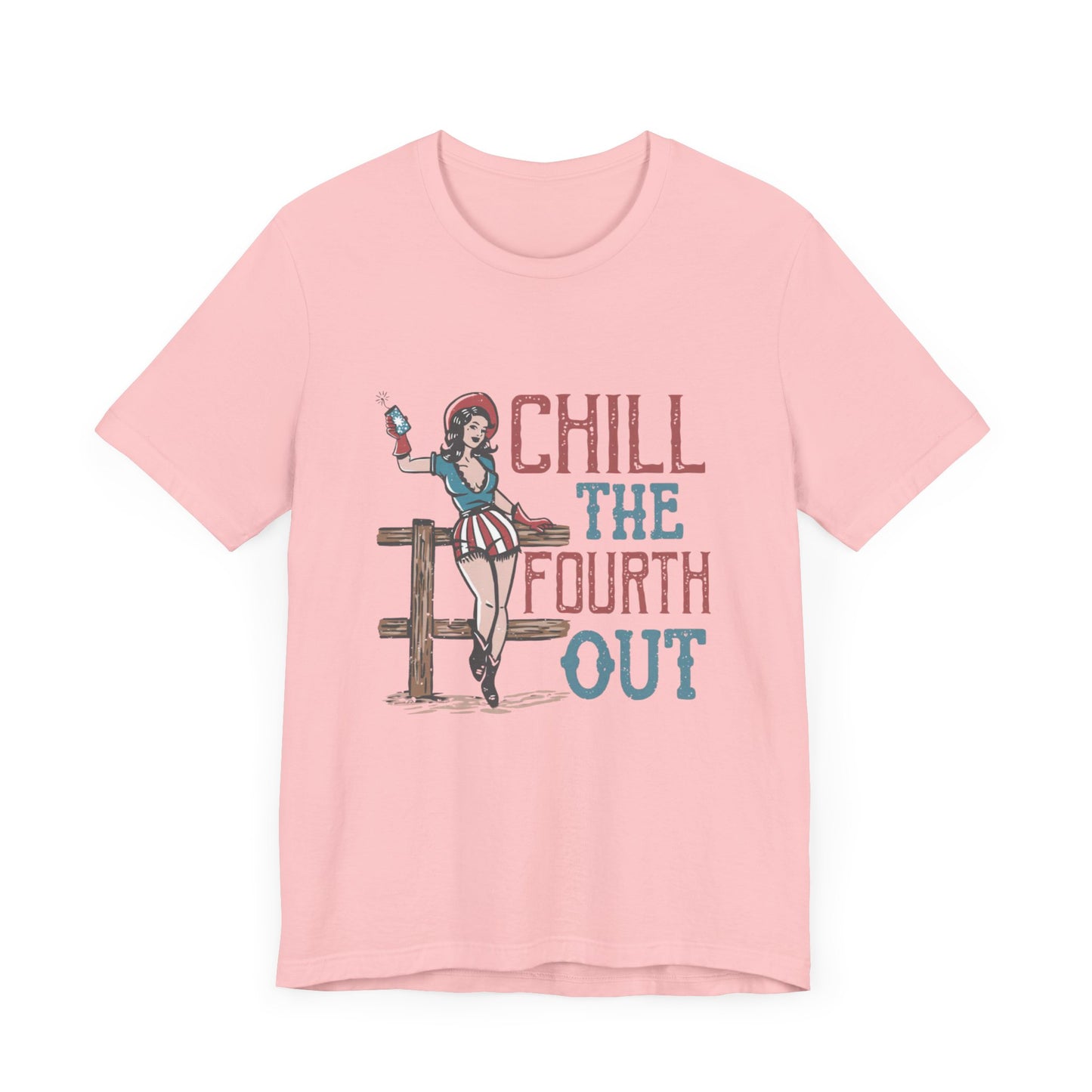 Cowgirl July 4th Retro Shirt, 4th of July Boho Independence Day Tee - PopCultureByDesign36