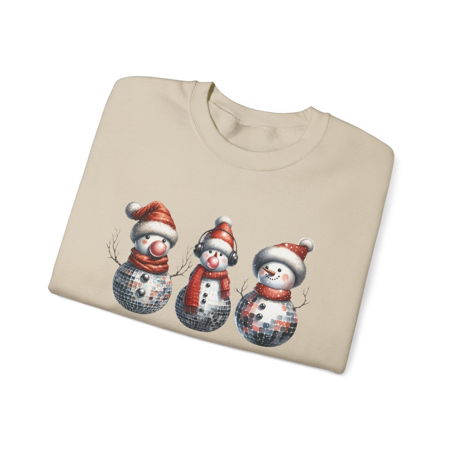 Christmas Snowman Sweatshirt, Christmas Sweatshirt,Family Christmas Sweatshirt - PopCultureByDesign36