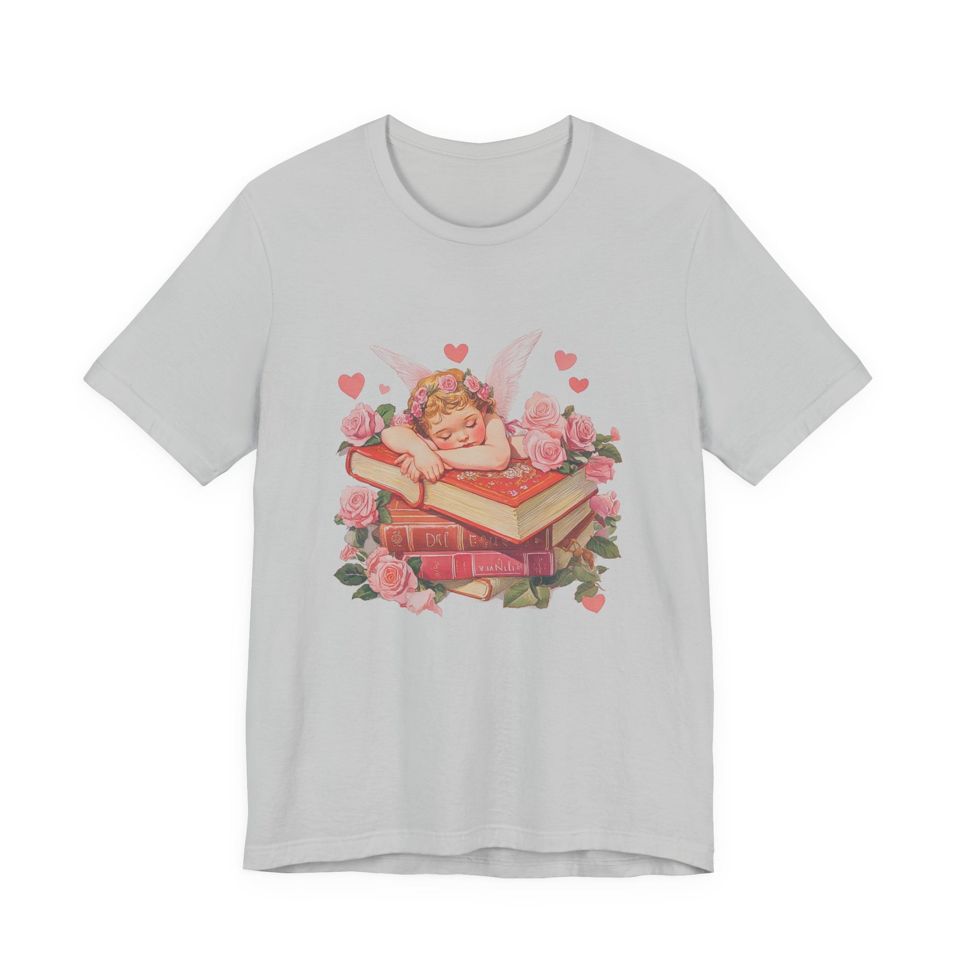 Reading Cupid Shirt, Funny Cupid Shirt, Cupid Love Shirt, Book Reader Shirt - PopCultureByDesign36