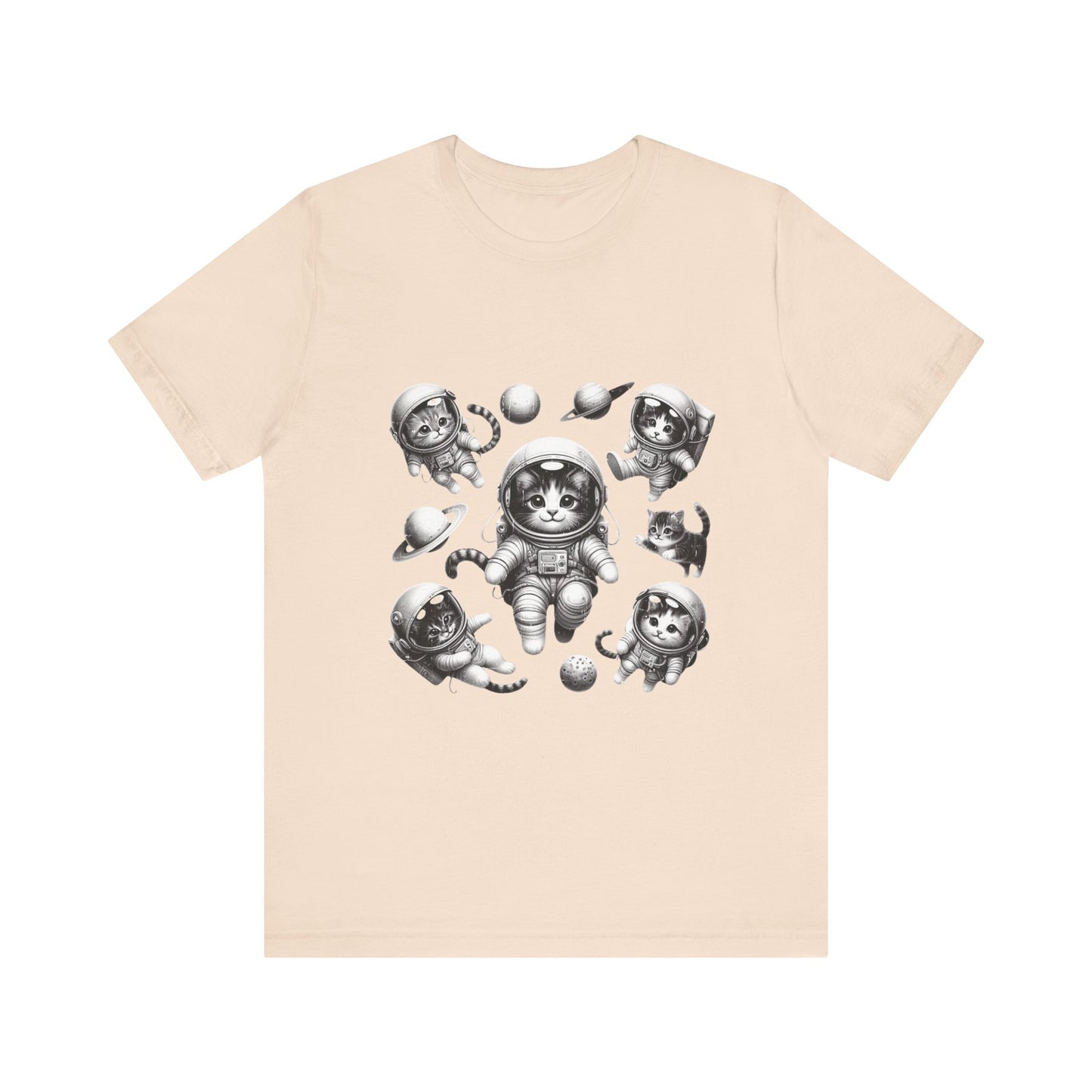Kittens in Space Shirt, Funny Cat Shirt, Funny Kitten Shirt - PopCultureByDesign36