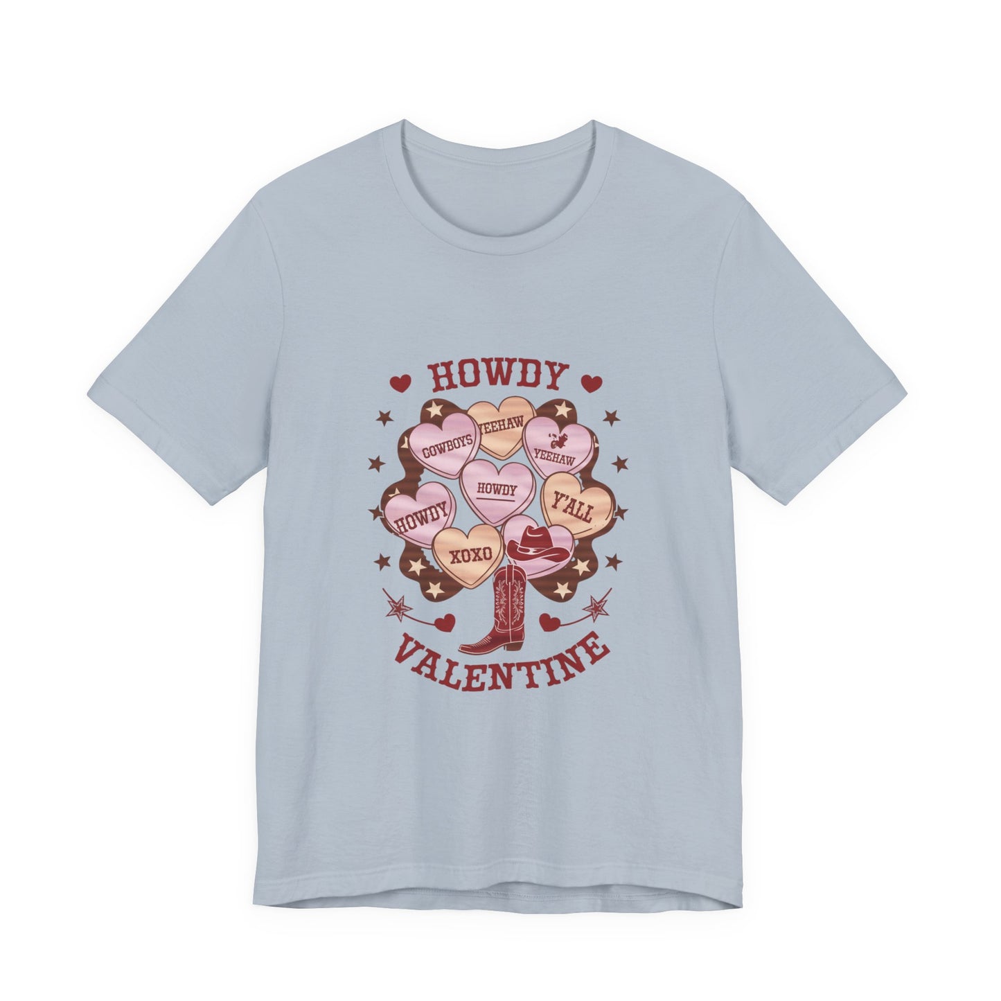Candy Heart Shirt, Valentine's Day Gift, Country Conversation Hearts Shirt - PopCultureByDesign36
