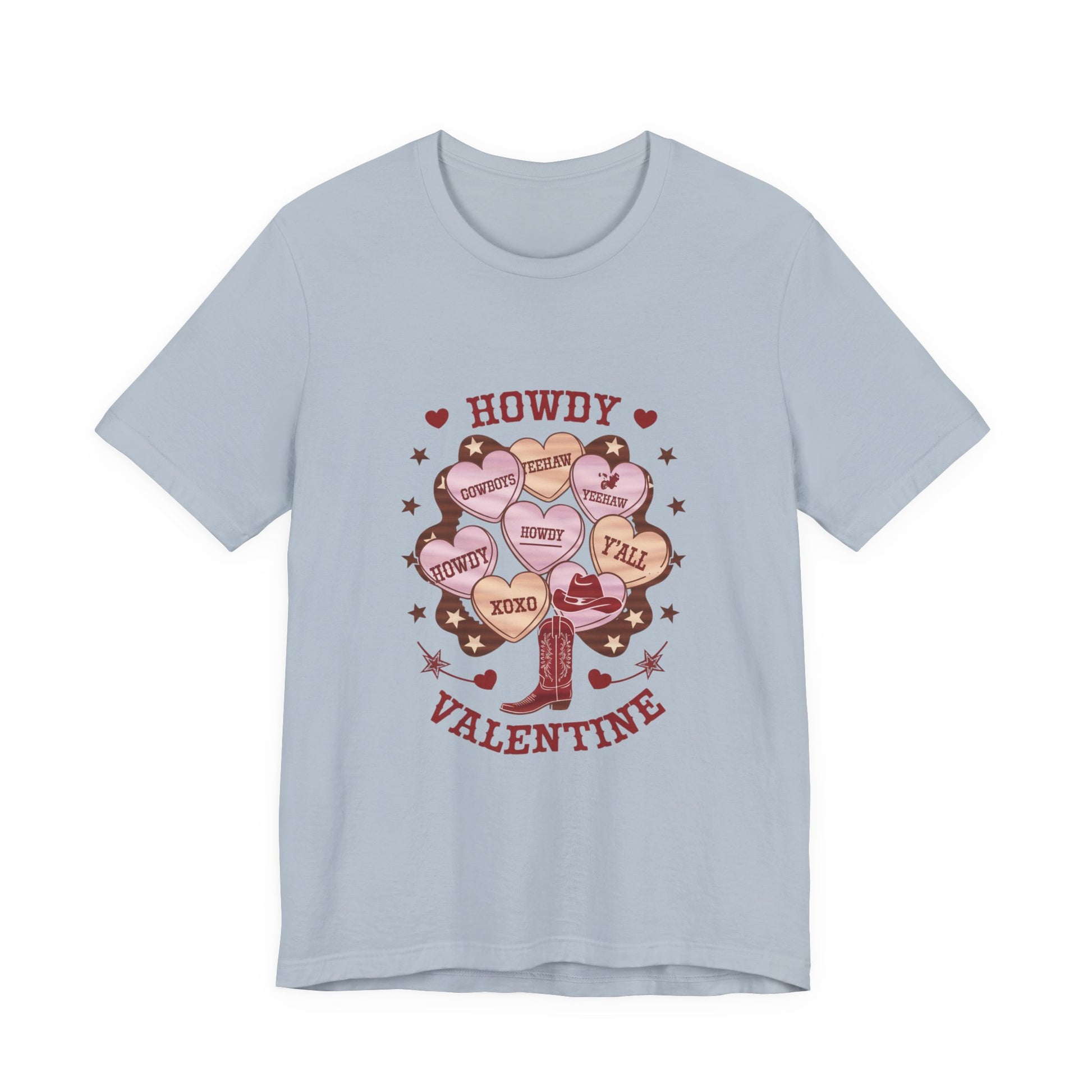 Candy Heart Shirt, Valentine's Day Gift, Country Conversation Hearts Shirt - PopCultureByDesign36
