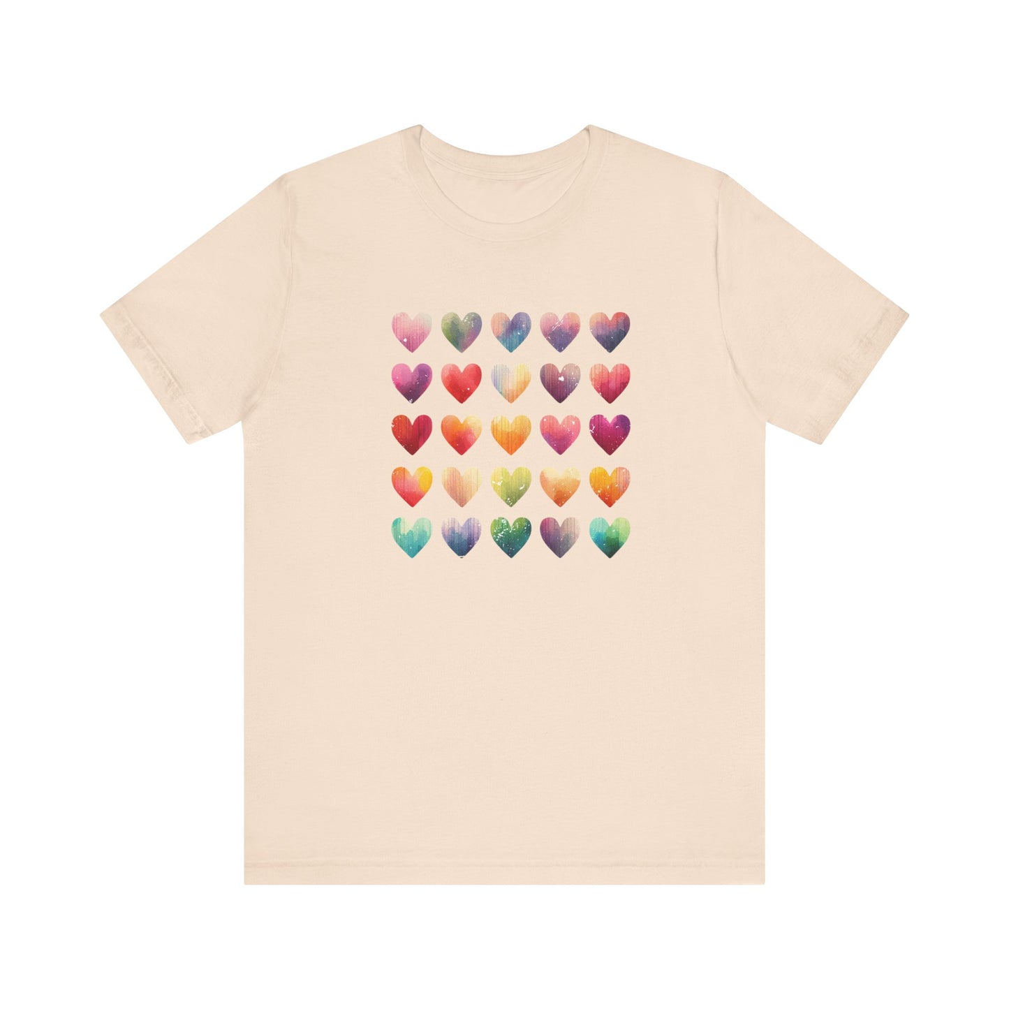 Bohemian Artsy Watercolor Shirt, Watercolor Tee, Watercolor Heart Tee - PopCultureByDesign36