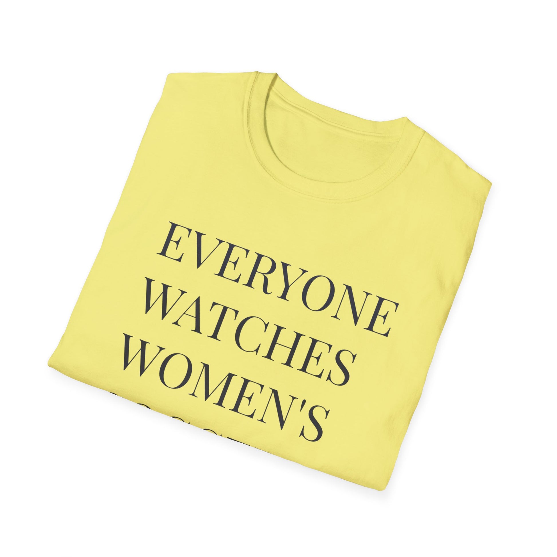 Womens Soccer T-Shirt, Female Athlete Sports Women's Sports - PopCultureByDesign36