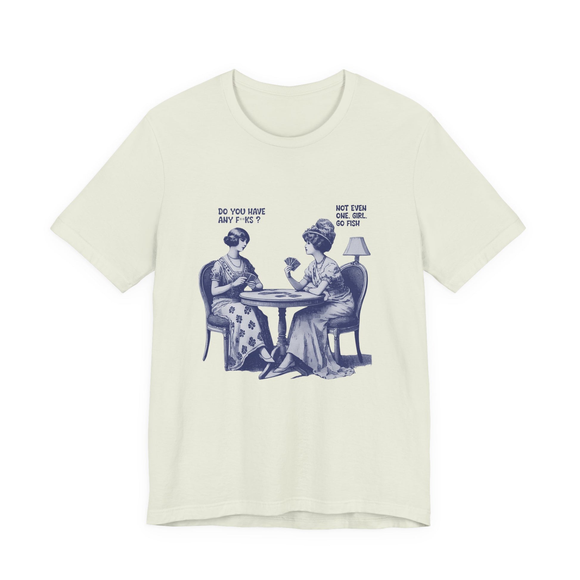 Funny Card Playing Tee, Card Playing Lovers Tee, Vintage Style Top - PopCultureByDesign36