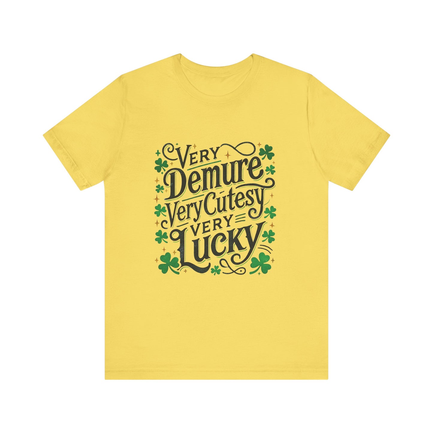 St Patrick's Day Tee, Irish Shamrock Tee, Feeling Lucky St Paddy's Shirt - PopCultureByDesign36